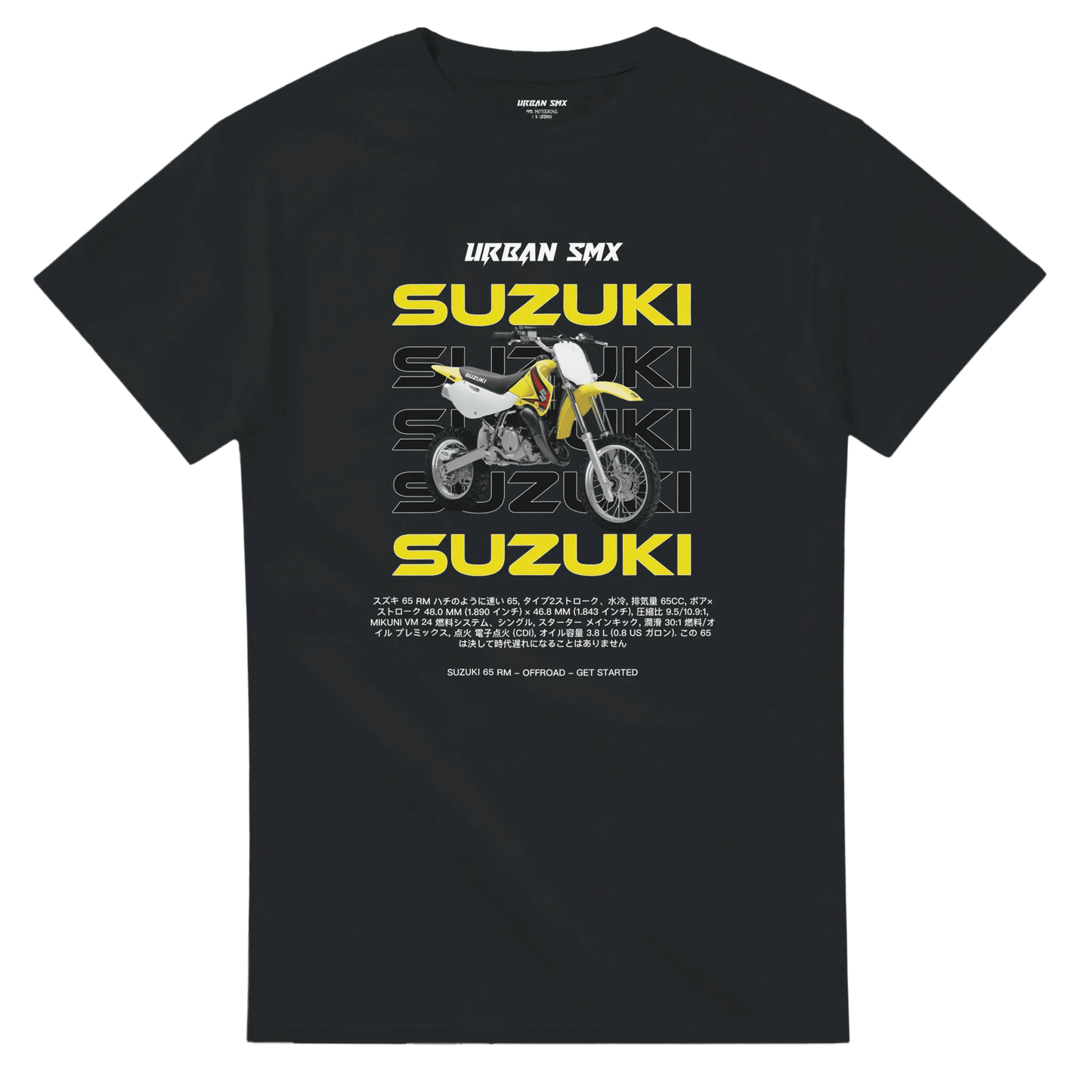 TEE-SHIRT SUZUKI 65 RM Derniers produits URBAN SMX