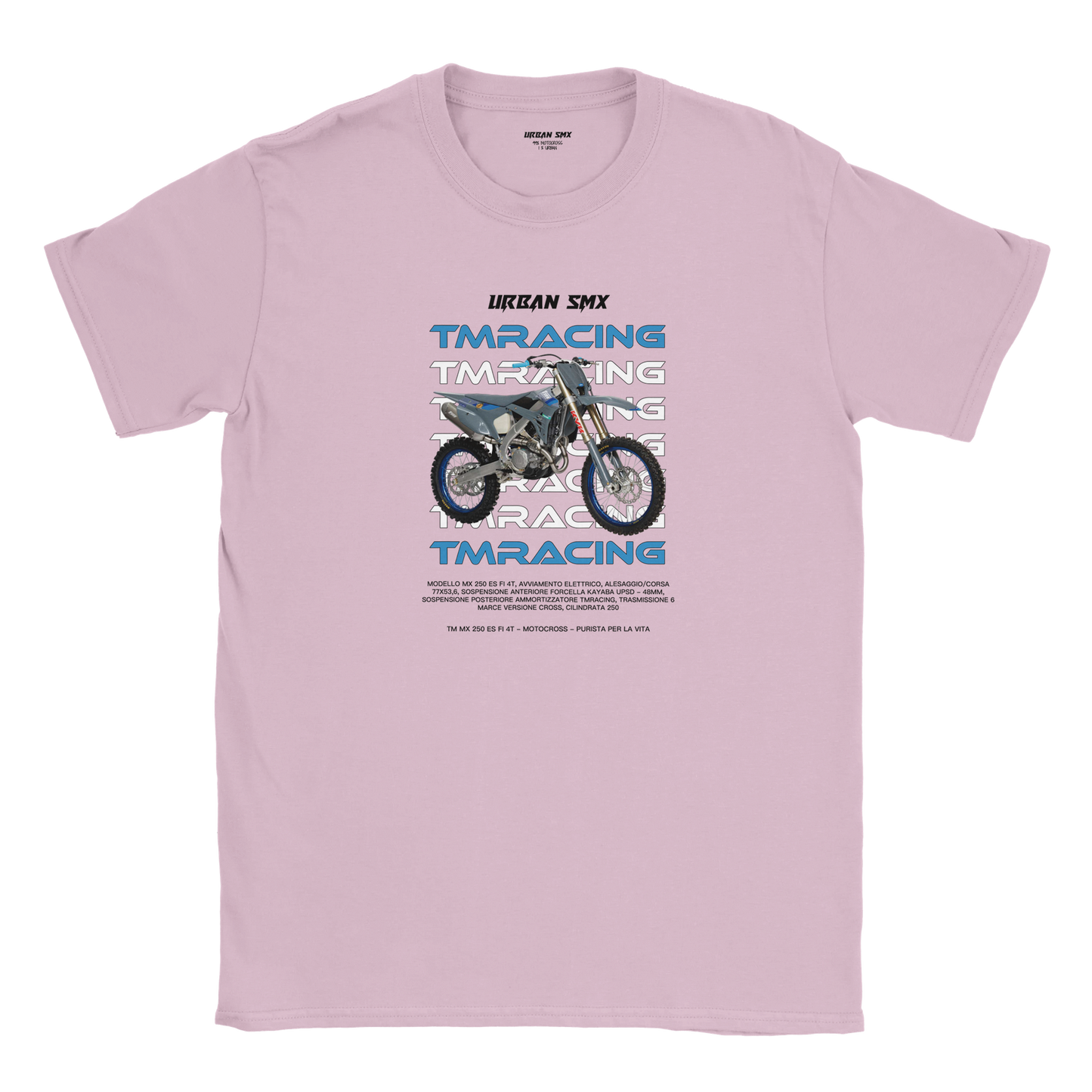 TEE-SHIRT ENFANT TM RACING MX 250 ES FI 2025 - Rose clair / XS