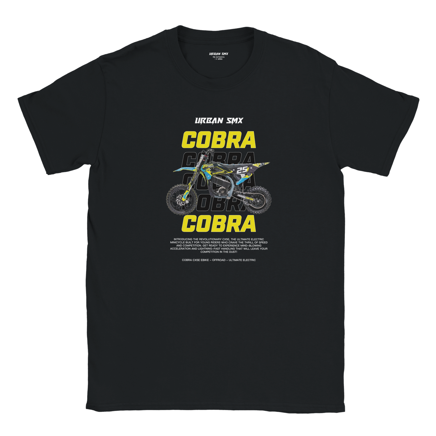 TEE-SHIRT ENFANT COBRA CX5E EBIKE 2025 Cobra URBAN SMX