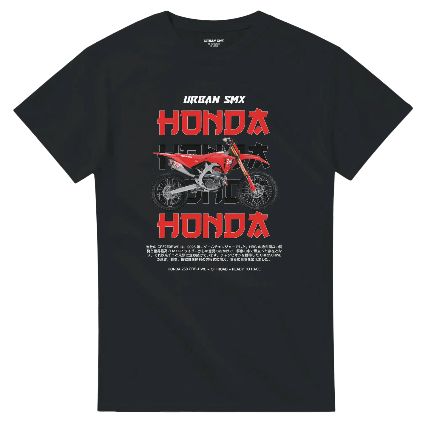 TEE-SHIRT HONDA 250 CRF-RWE Derniers produits URBAN SMX