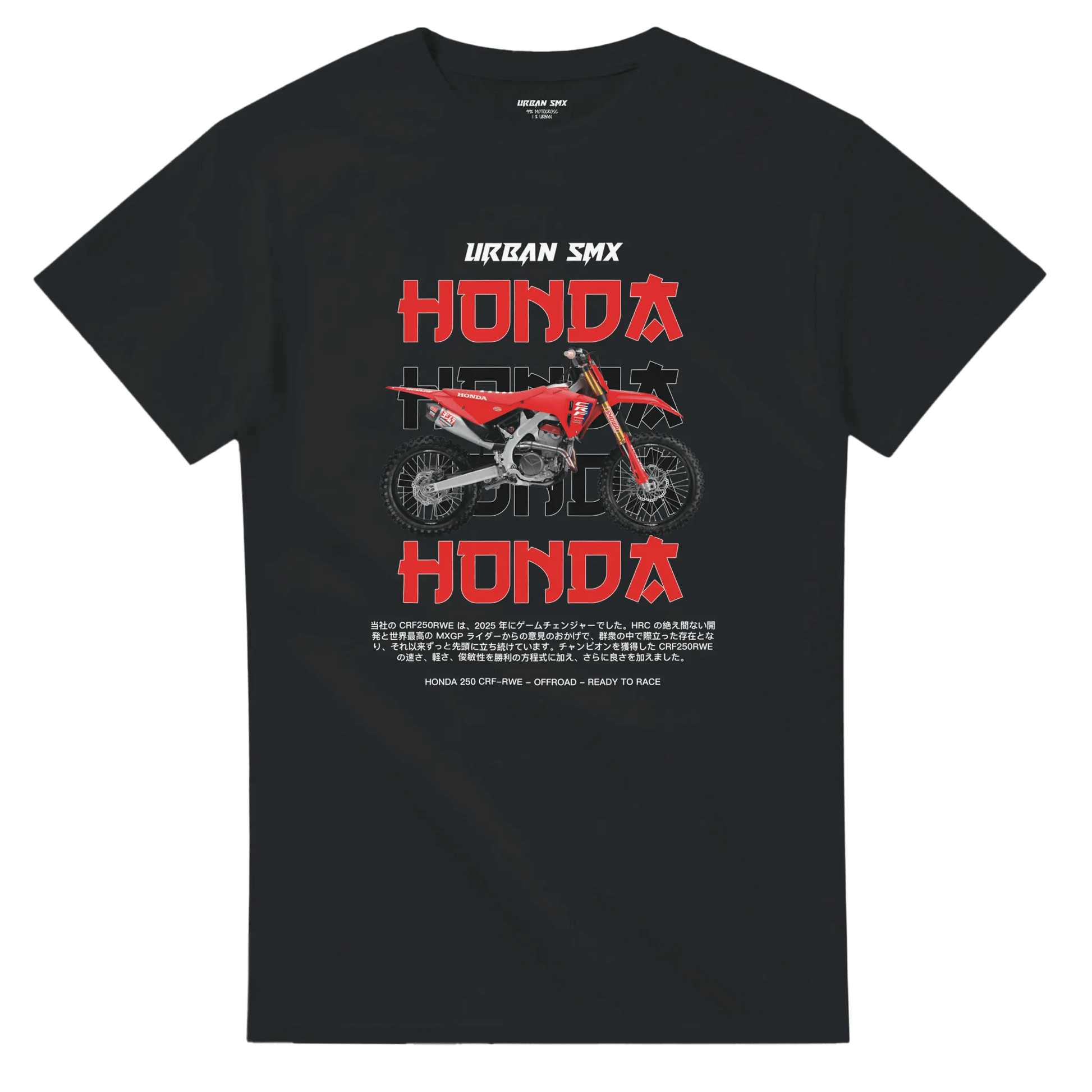 TEE-SHIRT HONDA 250 CRF-RWE Derniers produits URBAN SMX