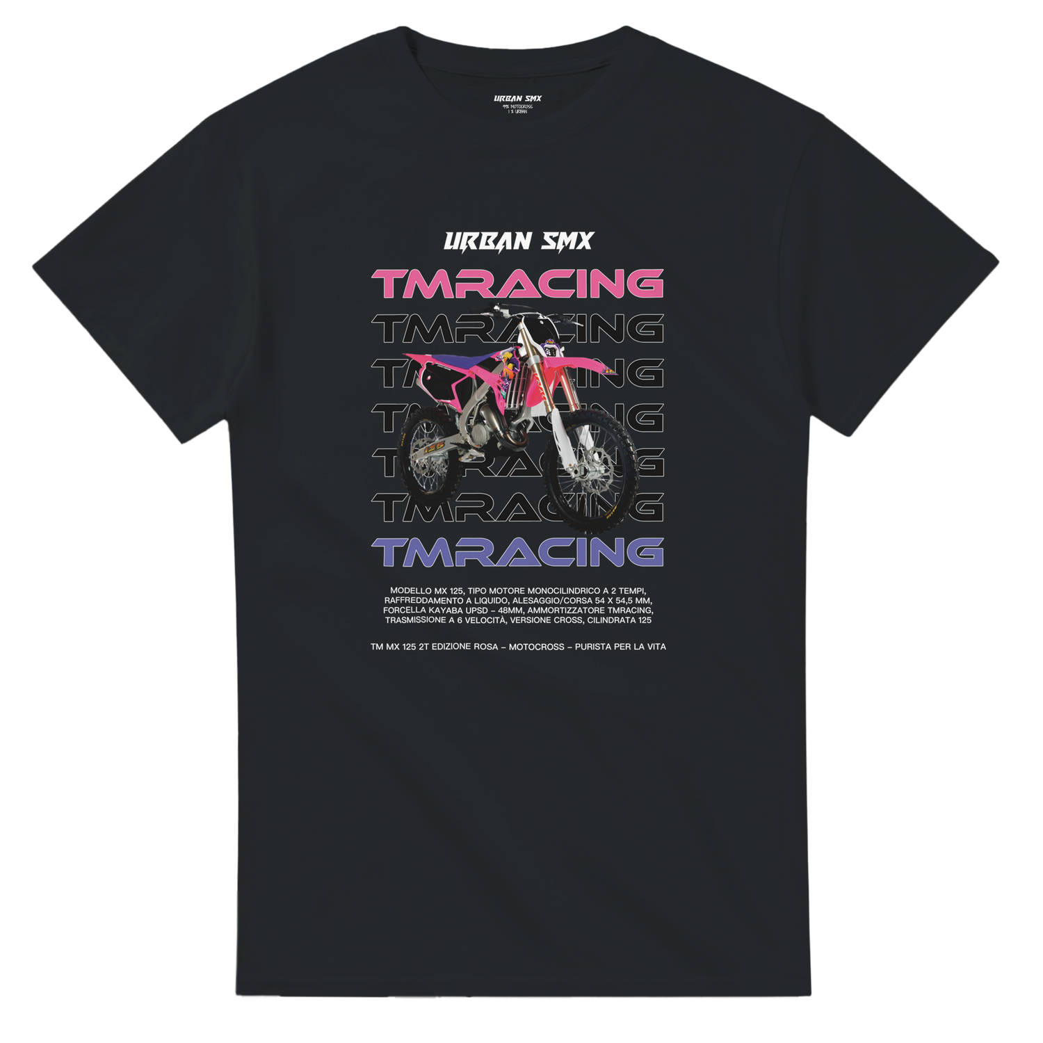 TSHIRT TM RACING MX 125 PINK EDITION TM Racing URBAN SMX