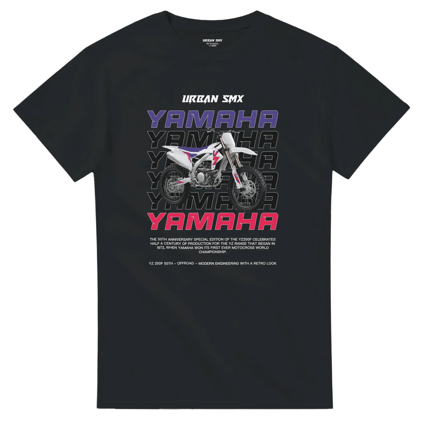 TEE-SHIRT YAMAHA 250 YZF 50TH Derniers produits URBAN SMX