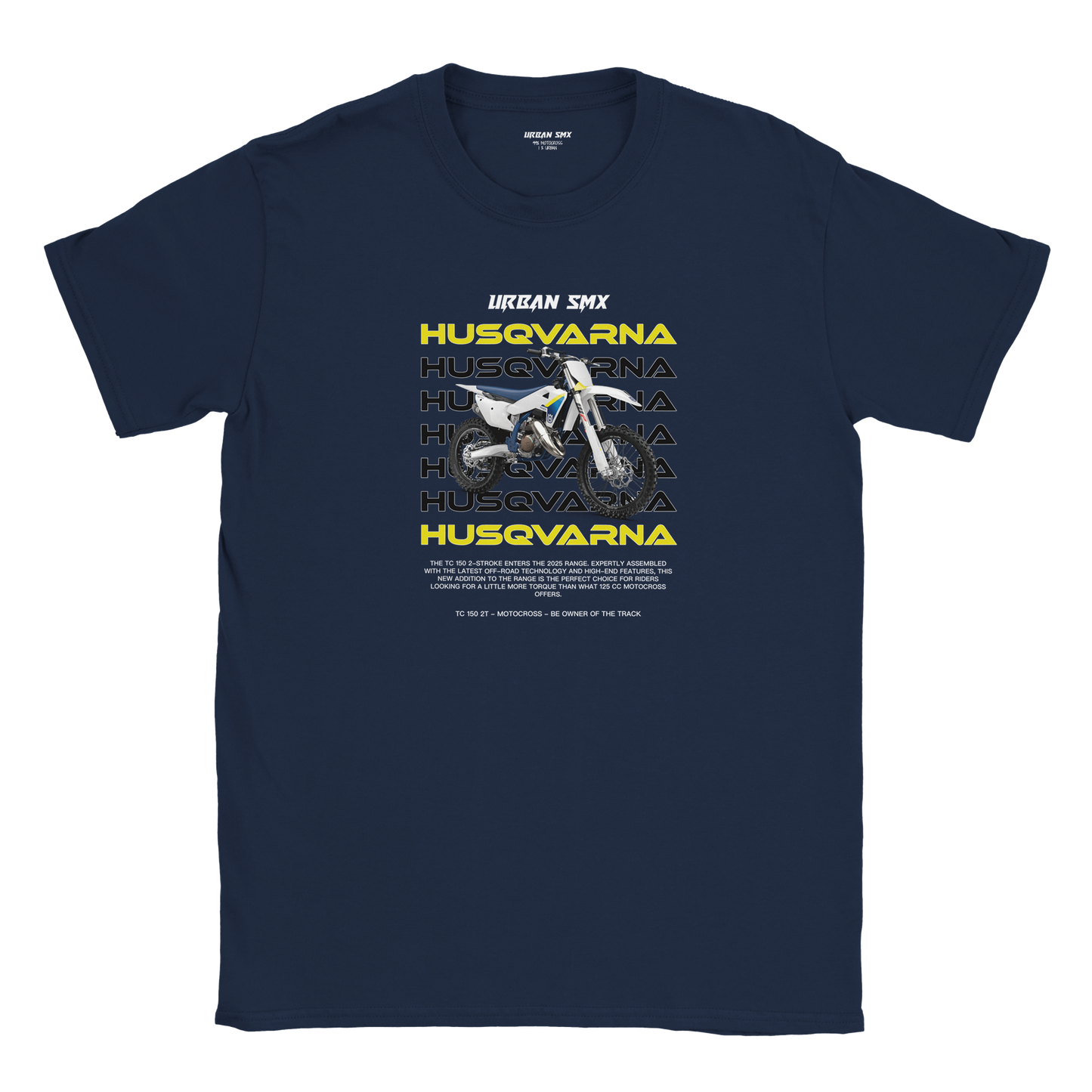 TEE-SHIRT ENFANT HUSQVARNA TC 150 - Marine / XS