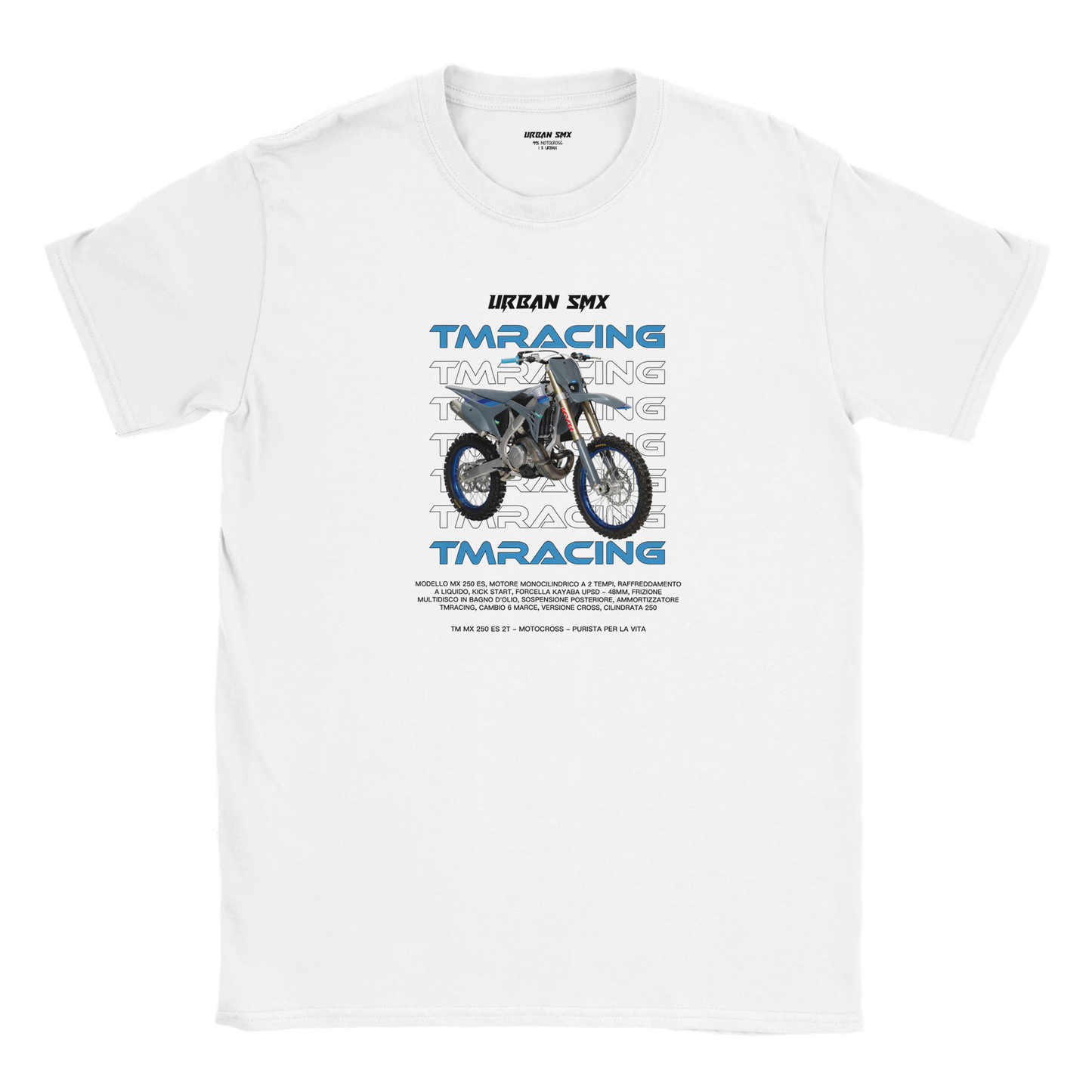 TEE-SHIRT ENFANT TM RACING MX 250 ES 2025 - Blanc / XS