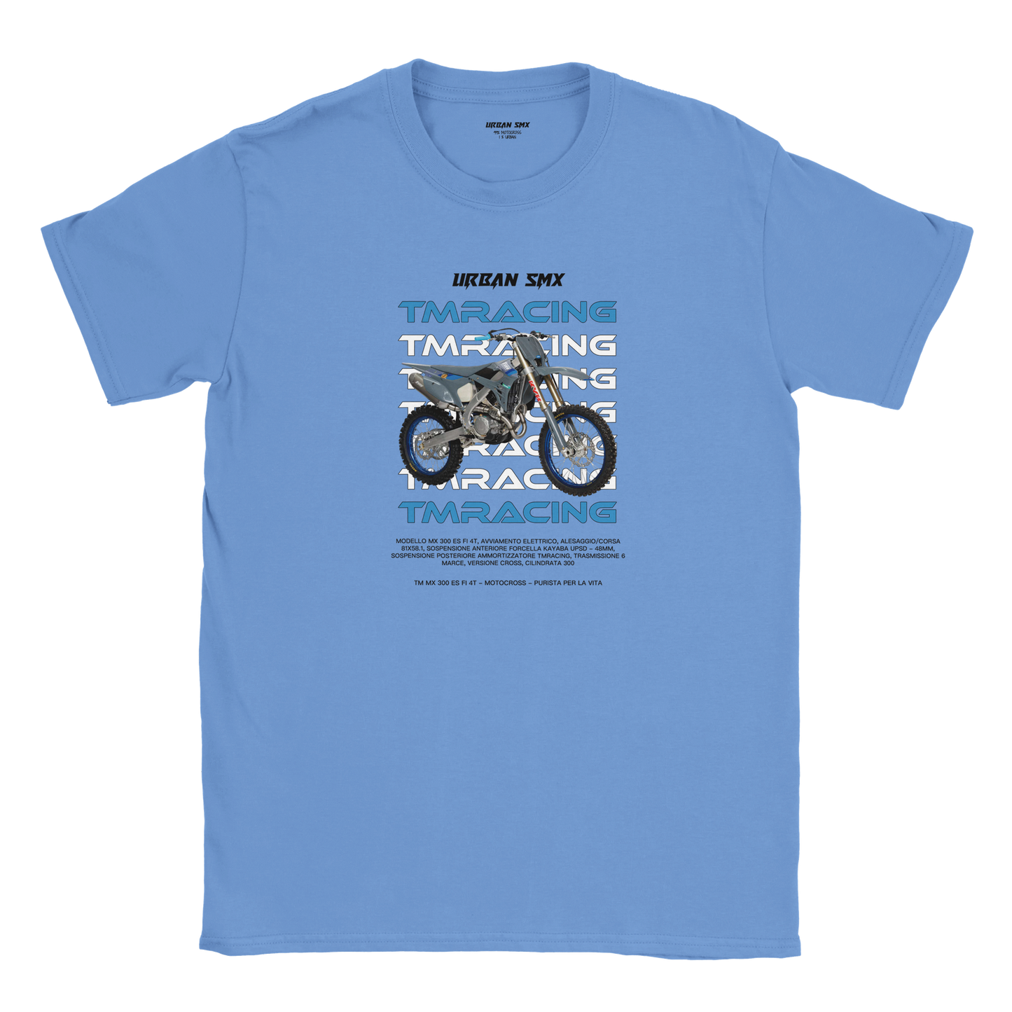 TEE-SHIRT ENFANT TM RACING MX 300 ES FI 2025 - Bleu caroline / S