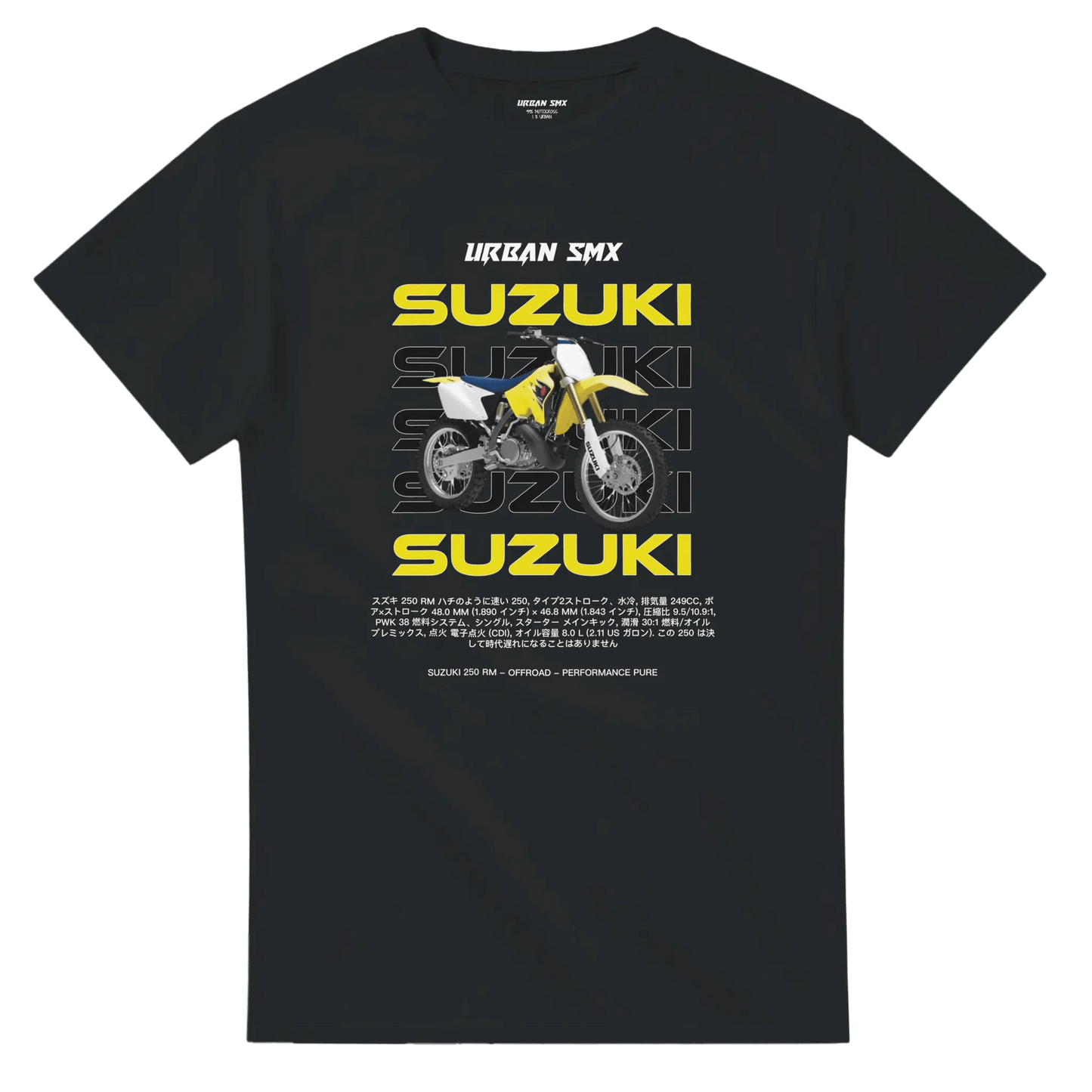 TEE-SHIRT SUZUKI 250 RM Derniers produits URBAN SMX