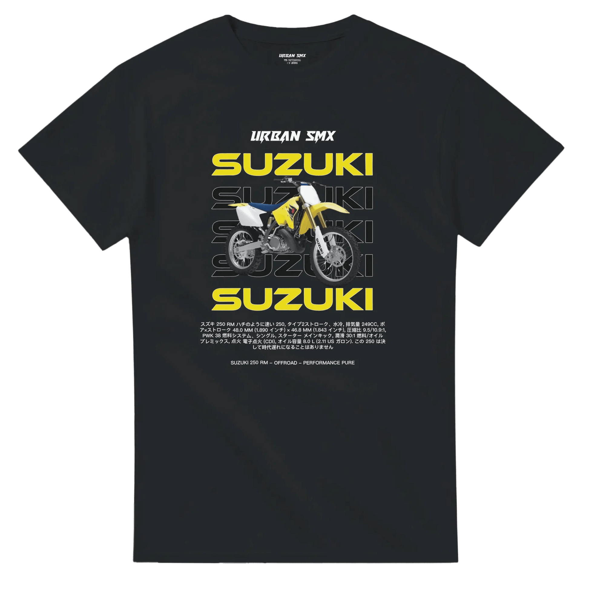 TEE-SHIRT SUZUKI 250 RM Derniers produits URBAN SMX