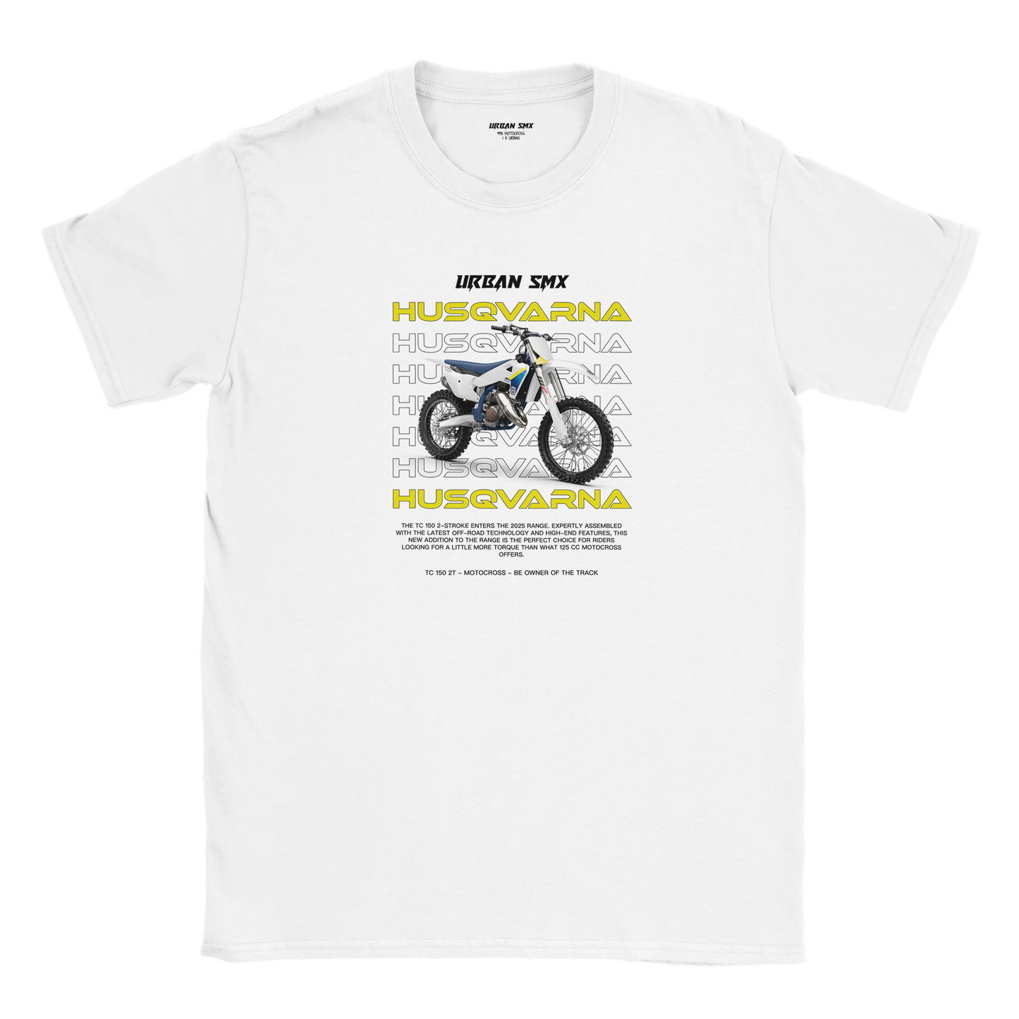 TEE-SHIRT ENFANT HUSQVARNA TC 150 - Blanc / XS