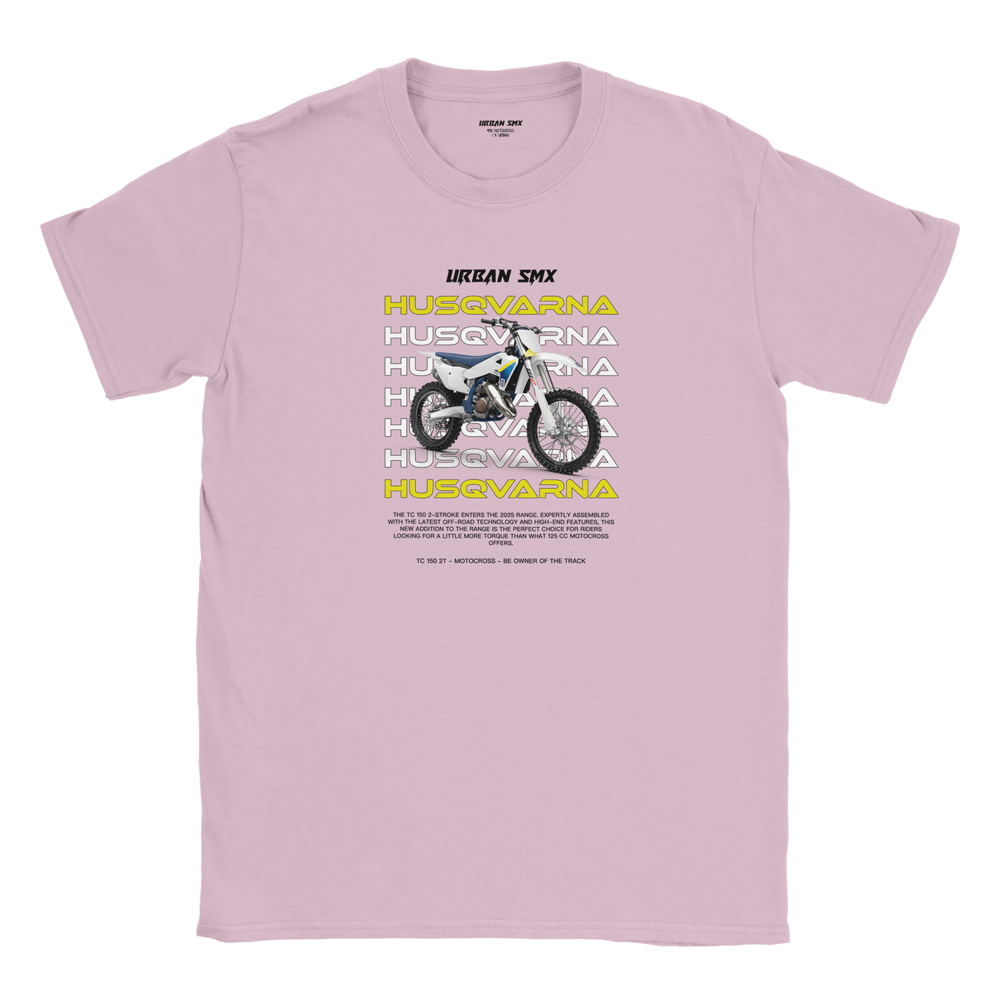 TEE-SHIRT ENFANT HUSQVARNA TC 150 - Rose clair / XS