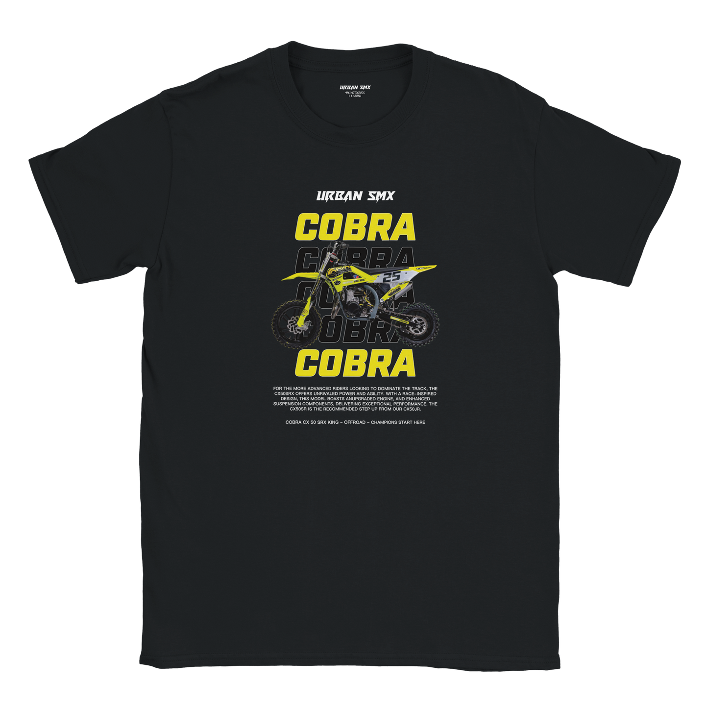 TEE-SHIRT ENFANT COBRA CX50 SRX KING Cobra URBAN SMX