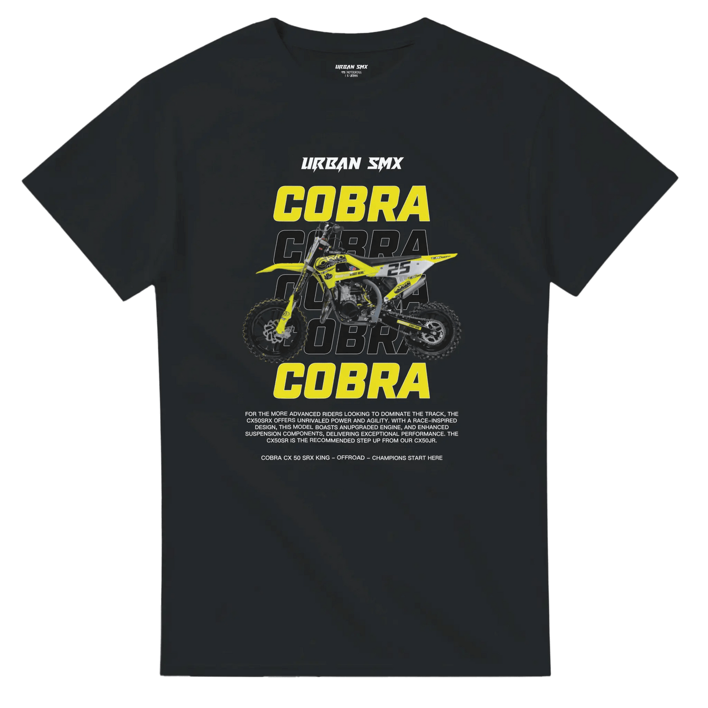 TEE-SHIRT COBRA 2025 CX50 SRX KING Cobra URBAN SMX